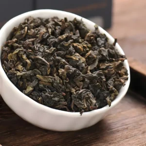 Handcrafted Tieguanyin Oolong Tea with floral aroma, smooth texture, and health benefits like stress relief and digestion support.