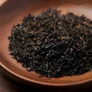 Organic Keemun black tea, premium black loose tea leaves for authentic kung fu tea experiences.