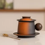Amber Black Ceramic Infuser for Loose Leaf Tea & Coffee Brew